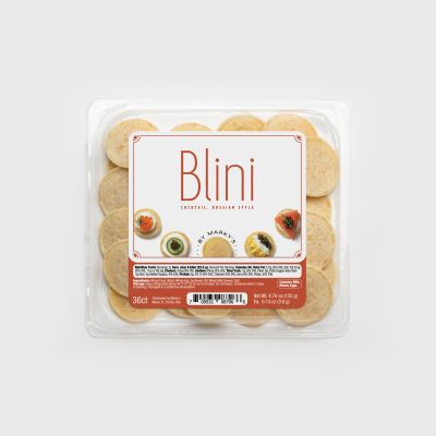 Cocktail Blini, Russian Style