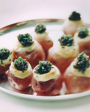 caviar potatoes